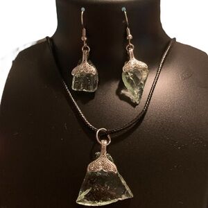 New Obx beach glass jewelry set